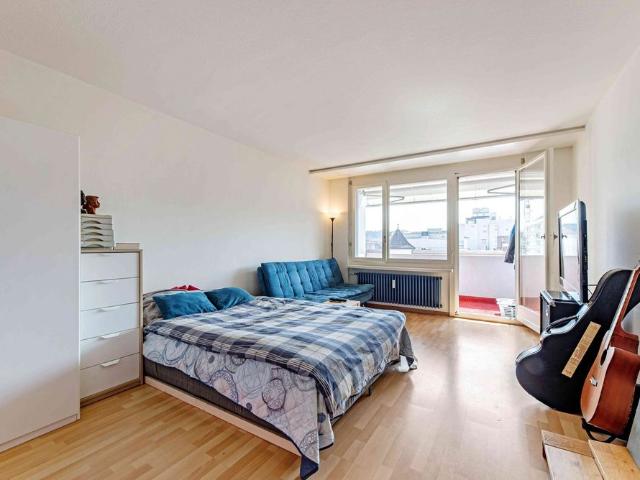 2 Zimmer, 48 m², 4. Stock