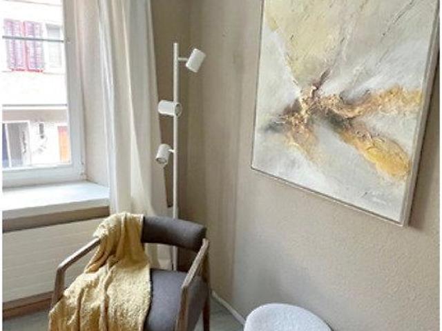 2 Zimmer, 50 m², 1. Stock