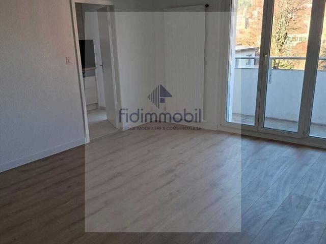 2 Zimmer, 51 m², 2. Stock