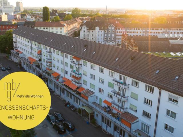 2 Zimmer, 52 m², 2. Stock