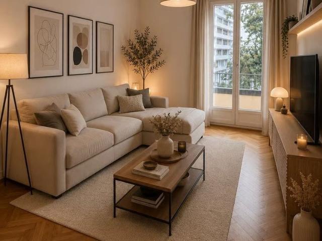 2 Zimmer, 57 m², 2. Stock