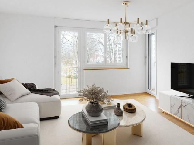 2 Zimmer, 54 m², EG