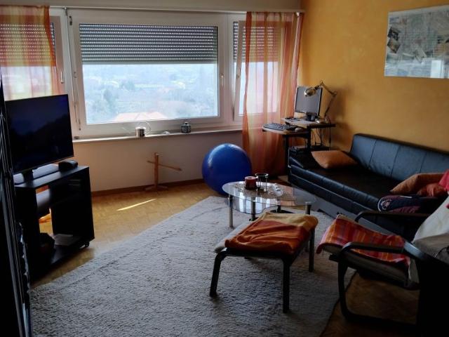 2 Zimmer, 55 m², 1. Stock