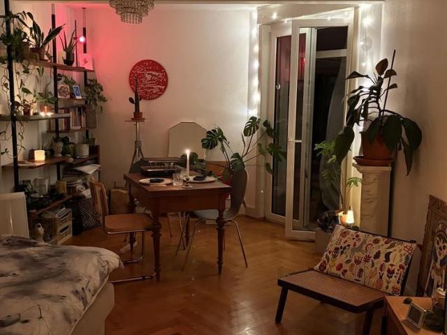 2 Zimmer, 55 m², 3. Stock