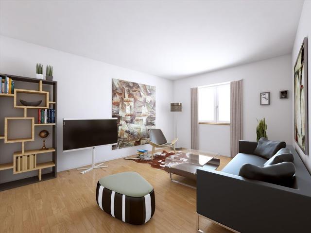 2 Zimmer, 55 m², 4. Stock