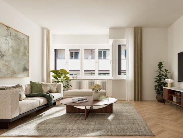 2 Zimmer, 58 m², 3. Stock