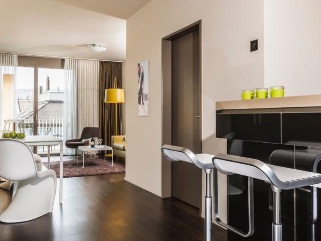 2 Zimmer, 58 m², 4. Stock