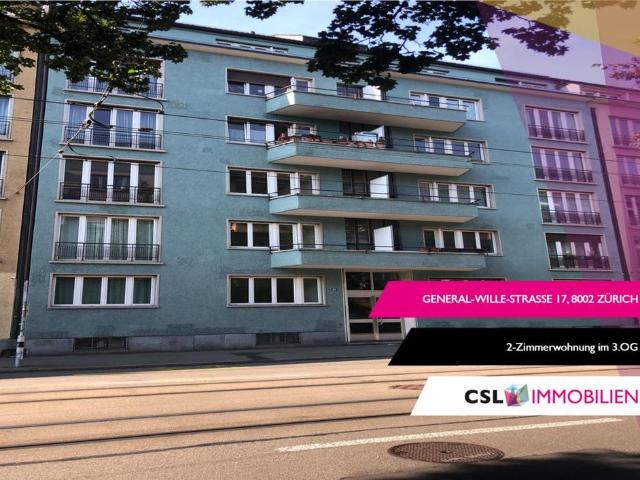 2 Zimmer, 59 m², 3. Stock