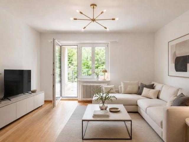 2 Zimmer, 60 m², 2. Stock