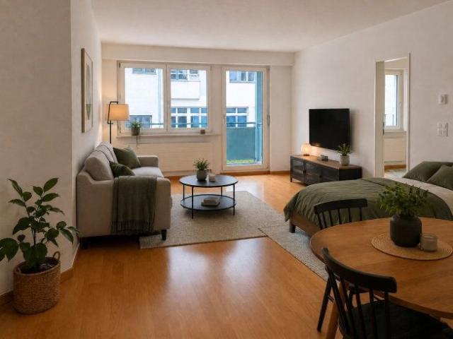 2 Zimmer, 76 m², EG