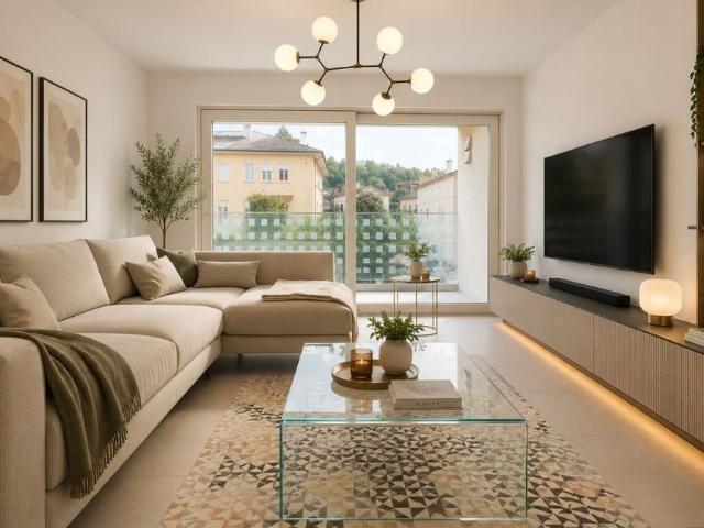 2 Zimmer, 95 m², 1. Stock