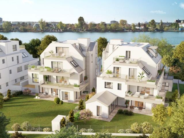 2 Zimmer Wohnparadies in absoluter Bestlage an der Exklusivadresse obere Alte Donau inkl. Deckenkühlung
