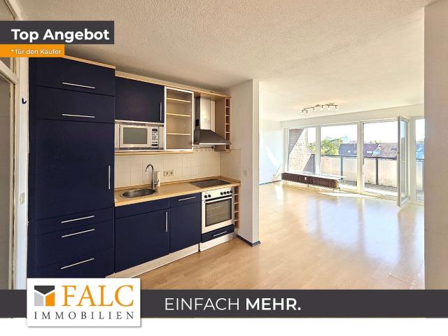 2 Zimmer Wohnung mit Tiefgarage in Toplage von Gievenbeck