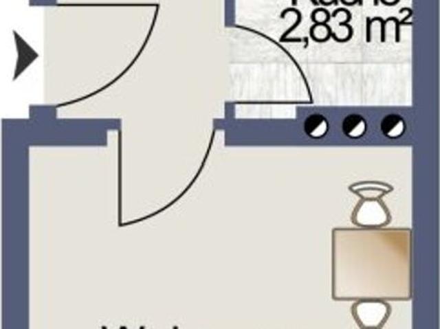 2 Zimmer Wohnung mit Balkon und Grünblick in Neu Anif