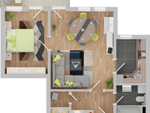2 Zimmer Wohnung in Gengenbach