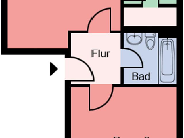 2 Zimmer Wohnung in Hagen Helfe