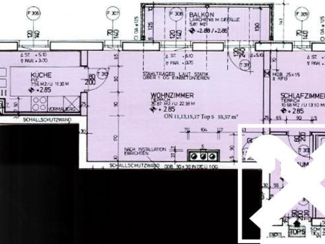 2 Zimmer Wohnung zu Mieten