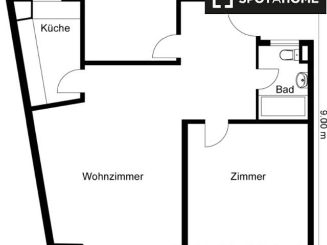 2 Zimmer Wohnung zu vermieten im Seefeld, Zürich