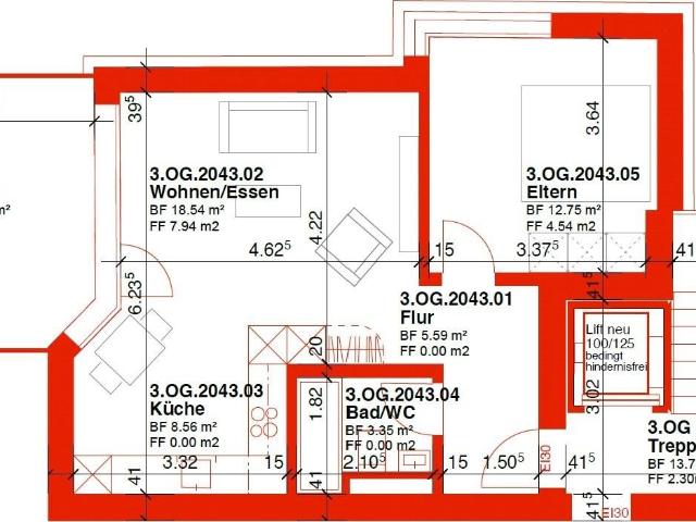 2 Zimmer Wohnung