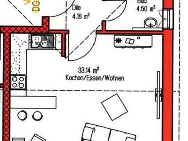 2 Zimmer DG Wohnung in Roßtal! Neubau! Fertigstellung Sommer 2025!