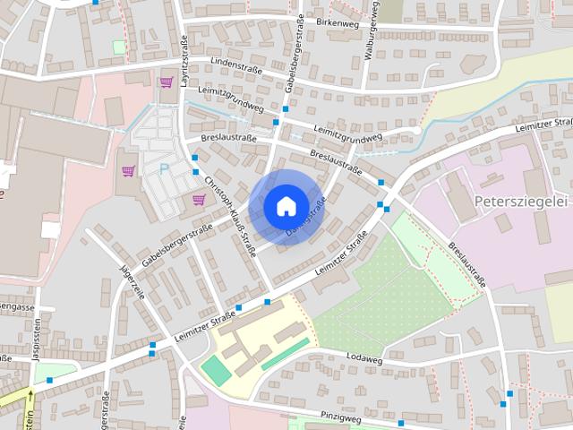 2 Zimmer Dachgeschoss Wohnung direkte Lage zu Nahversorgungszentrum