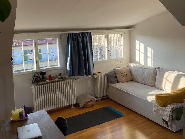 2½ ZIMMER DACHWOHNUNG IN BERN KIRCHENFELD, MÖBLIERT, TEMPORÄR