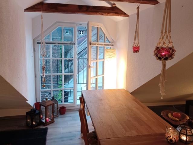 2 Zimmer Dachwohnung mit Charme in der Altstadt von Bremgarten