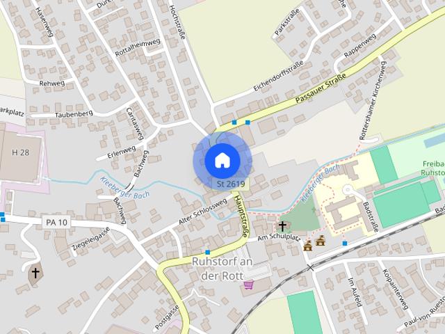 2 Zimmer DG Wohnung in Ruhstorf zur Miete