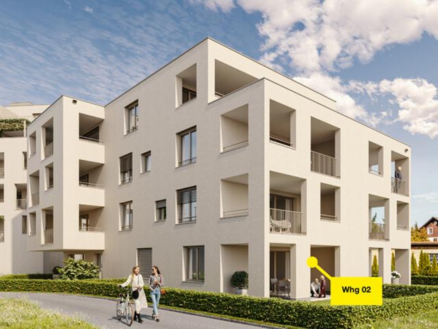2 Zimmer Gartenwohnung | B02