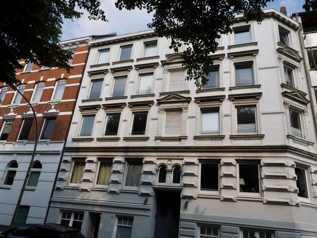 2 Zimmer Gartengeschosswohnung im Komponistenviertel von Barmbek Süd