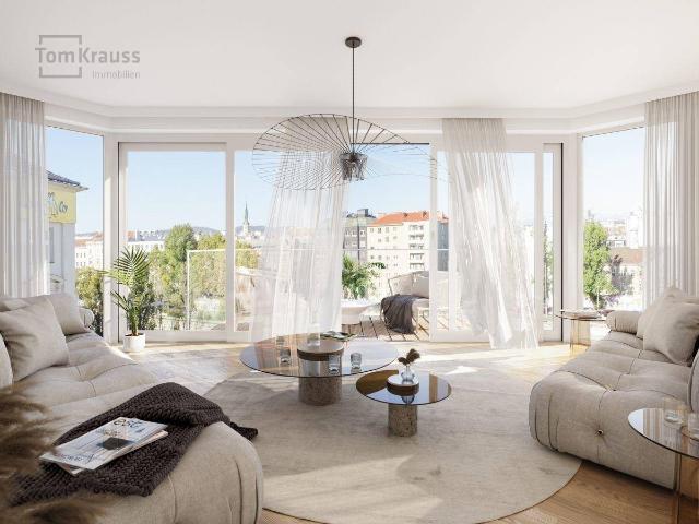2 ZIMMER MIT BALKON ERSTBEZUG BEIM DONAUKANAL
