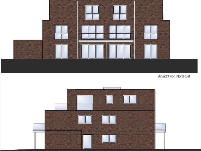2 Zimmer Neubauwohnung im Obergeschoss in Ibbenbüren – Modernes Wohnen nach KfW 40 QNG Standard