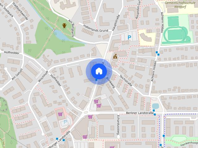 2 Zimmer Penthouse Wohnung im Herzen von Wentorf bei Hamburg