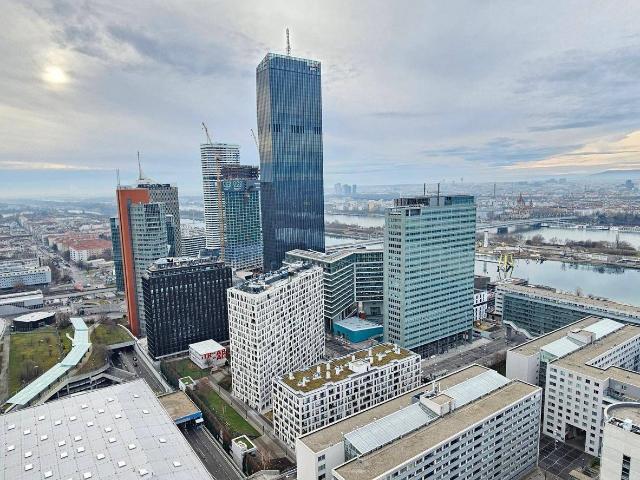 2 Zimmerwohnung im Mischek Tower mit traumhaftem Blick auf die Donau zu verkaufen € 499.000