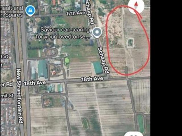 2 000 m² Land available in Philippi