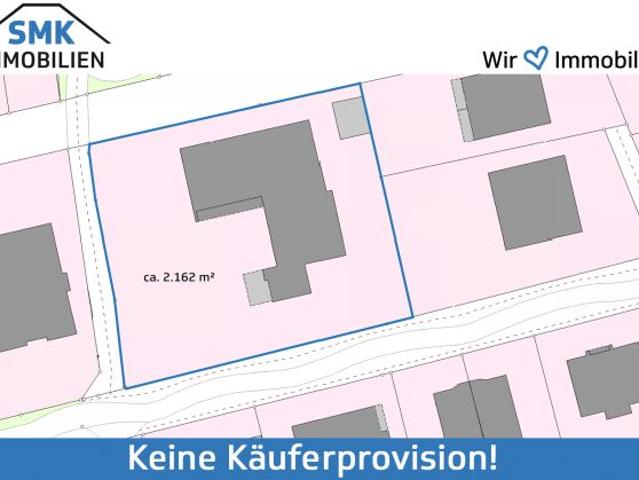 2.162 m² Grundstück mit Entwicklungspotential im Herzen von Verl!