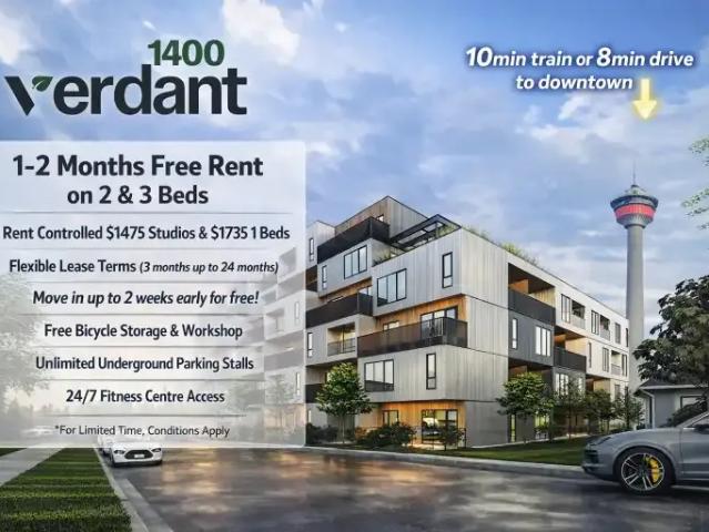 2.5 Bedroom Apartment Calgary AB LS101584467