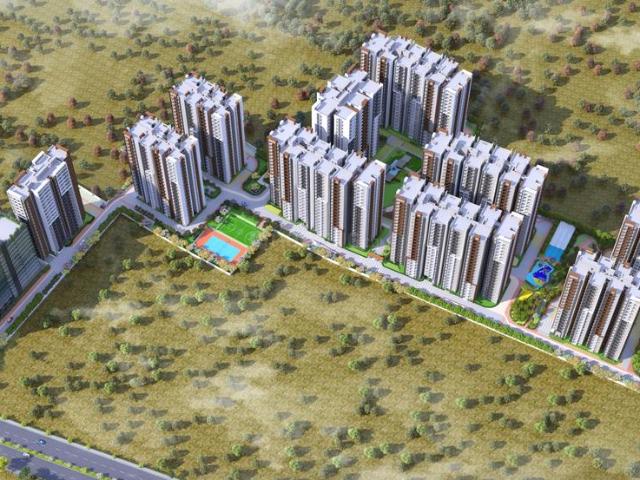 2.5 BHK Apartment in K R Puram for resale Bengaluru. The reference number is 19928147