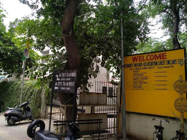 2.5 BHK Apartment in Saket for resale New Delhi. The reference number is 20813794