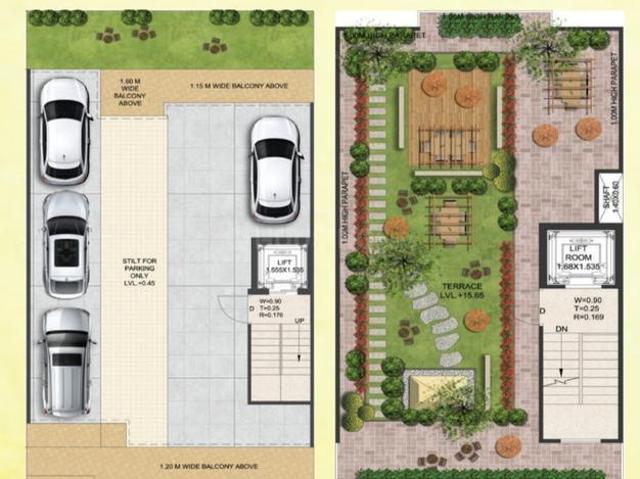 2.5 BHK Independent Builder Floor in Sector 95A for resale Gurgaon. The reference number is 19845052