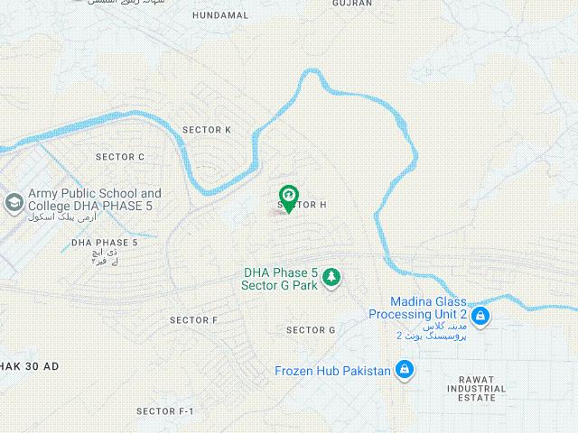 2.5 Kanal With Huge Front, South Face, Solid Land, Level, Plot in Dha Phase 5 Islamabad