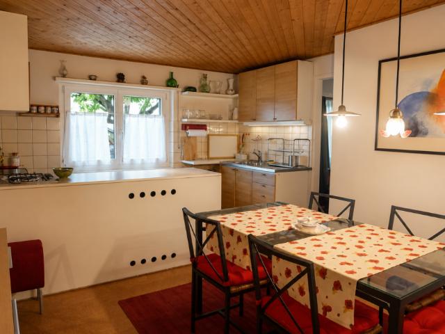 2.5 locali ammobiliato con splendido giardino