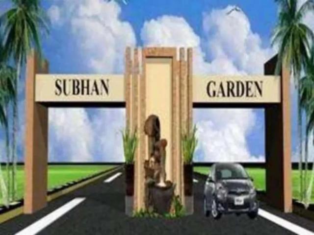 2.5 Marla corner plot in Subhan garden in installment. Lahore Manawan ID 21416