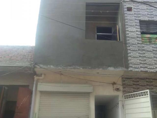 2.5 marla double story with one shop in bazar Lahore Sheraz Town ID 26816