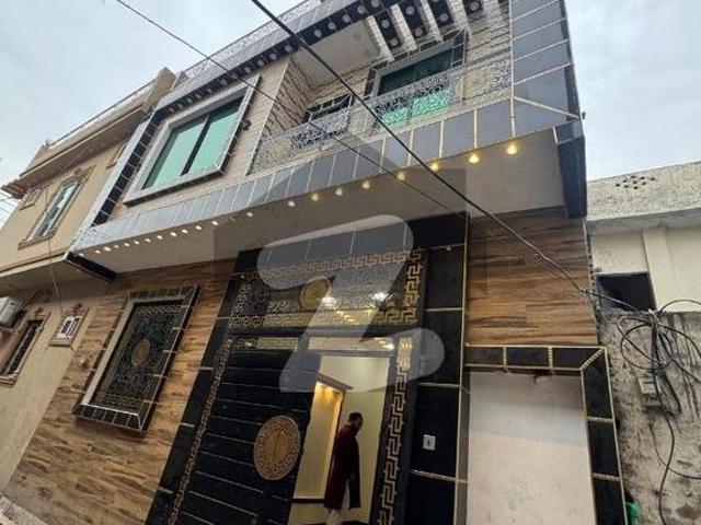 2.5 Marla Half Triple Storey Luxury Brand New House With Gas For Sale Mehar Fayaz Colony