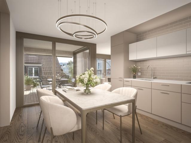 2.5 Zimmer Dachgeschosswohnung mitten in Zürich
