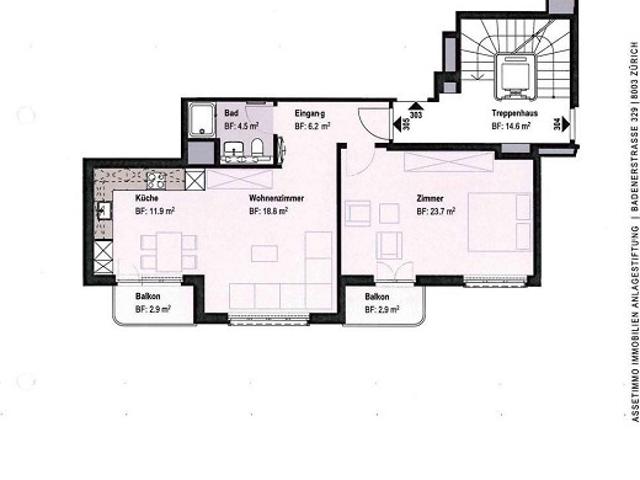 2.5 Zimmer Wohnung
