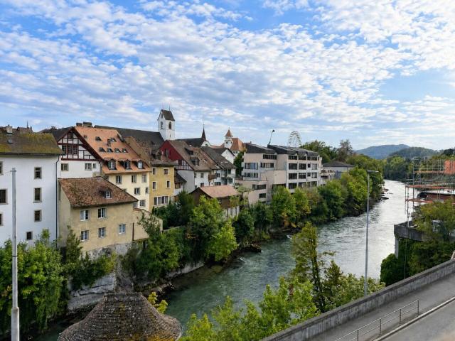 2.5 Zimmer Wohnung mit Aare, Berg und Weitblick in Brugg