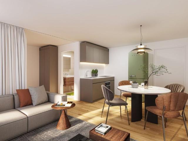 2.5 Zimmer, 49 m², 3. Stock