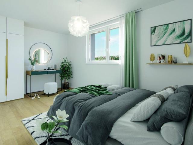 2.5 Zimmer, 54 m², 4. Stock